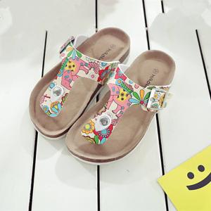 Quality Comfortable Kids Sandals Flip Flops Anti Slip Sole Sandals With Adjustable Straps wholesale