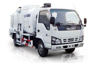 Quality Pure Electric Control Garbage Compactor Truck 4.3cbm Gas Heating wholesale