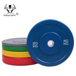 Competition Crossfit Barbell Weight Lifting Bumper Plates