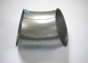 Quality 45 Degree Galvanized Elbow Malleable Iron Pipe Fittings Made Dust Collector Ducting wholesale