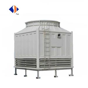 Quality Square Shape Counter Flow FRP Water Cooling Tower 800 KG Weight wholesale