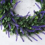 Christmas Festival Boxwood Artificial Plant Wall Panels 35-42cm For Indoor