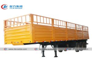 Quality 3 Axle 45T 50T 60T 40ft Warehouse Cargo Fence Semi Trailer wholesale