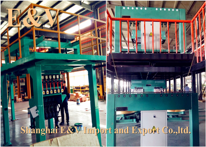 Copper Wire Upward Casting Machine CCR Line 500 Type Three Body Furnace