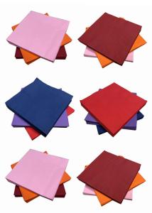 Quality wood pulp Colored Paper Napkins Personality Disposable Paper Napkins wholesale