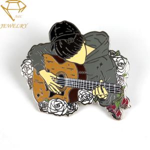 Quality Hard Enamel 9cm PVC Personalised Pin Badges wholesale