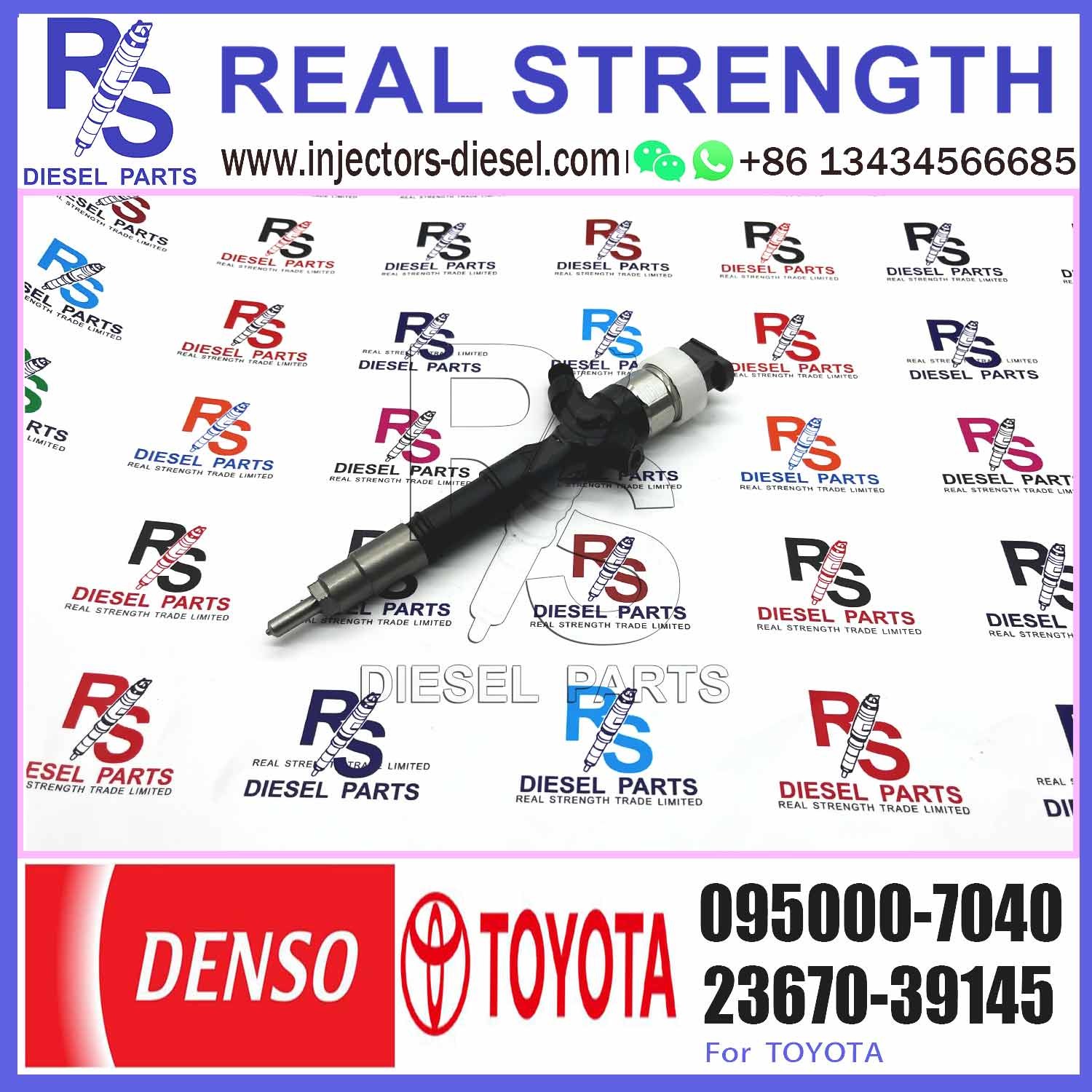 Diesel CR Fuel Injector 095000-6771 095000-7041 095000-7040 For Diesel Engine