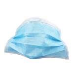Blue White Disposable Surgical Face Mask Dust Proof Disposable Respirator Mask