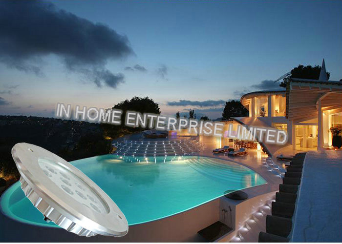 Single Color 9w Led Underwater Light Waterproof , 20° or 30° Beam Angle
