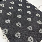 10 Oz Jacquard Organic Cotton Denim Fabric In Bulk 90% Cotton 10% Polyester