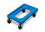 PD Series Strong ABS Construction Plastic Container Dolly Capacity 250kg