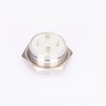 24v Led Reset Short Metal Push Button Switch 16MM Stainless Momentary