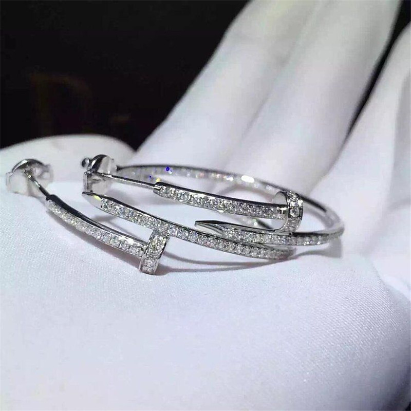 C juste un clou earrings 18k gold white gold yellow gold rose gold bracelet Jewelry factory in Shenzhen, China
