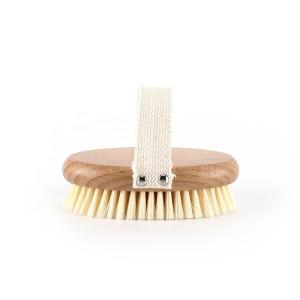 Quality Abeis Long Sisal Dry Brushing Hand Massage Brush For Exfoliation wholesale