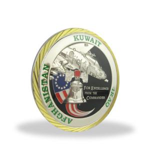 Quality Stamping Engraved Collectible Souvenir Coins Single Side For Anniversary wholesale