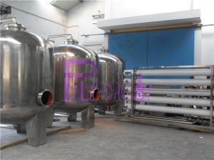 Quality Industrial 20T Single Level Ro Machine With Stainless Steel Water Storage Tanks wholesale