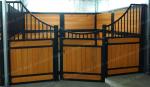 hot dipped galvanized horse barn stall Temporary Horse stable box without roof