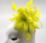 Year Occasion Stripped Goose Feather Flower Mount with Headband and 30% Deposit