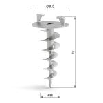 Angel Hanger Cable Suspension Kit Connect Absorber Anchor Polyester Fiber