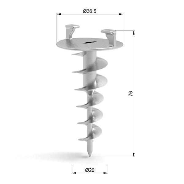 Angel Hanger Cable Suspension Kit Connect Absorber Anchor Polyester Fiber