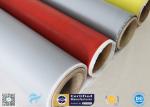 Chemical Resistant Alkali Free Satin Weave 590g Silicone Coated Fiberglass