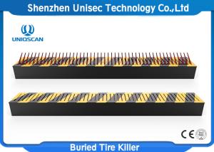 Quality Traffic Control Anti Terrorist Tyre Spike Barrier , Police / Jail / Checkpoint Spiked Road Barrier wholesale
