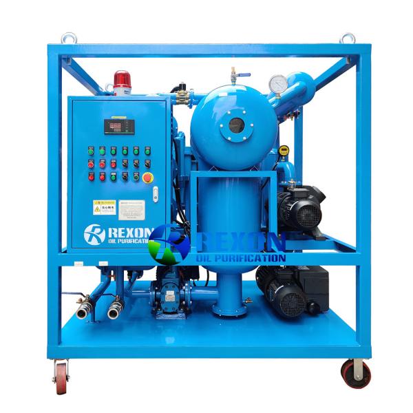 Cheap 4000LPH Frame Structure Insulating Oil Centrifuge Machine for sale