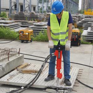 Quality Vibration Attenuation Handheld Hydraulic Breaker Impact Frequency 1500-2400rbm wholesale