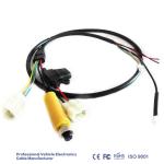 Rear View Camera System Audio Video Cable Waterproof 4 Pin Aviation to Rca