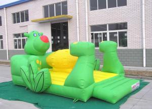 Quality indoor inflatable trampoline, inflatable cartoon bouncer wholesale