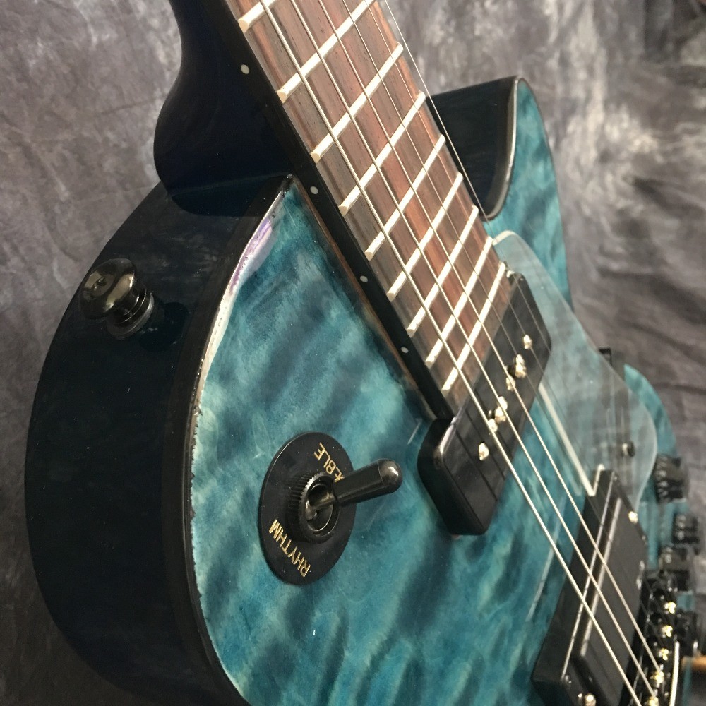 Maple Flame Top and Rosewood Electric Guitar Fingerboard Electric Guitar