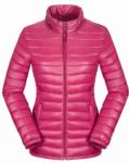Famale Stand Collar Puffer Jacket , Plus Size Womens Windbreaker Coat