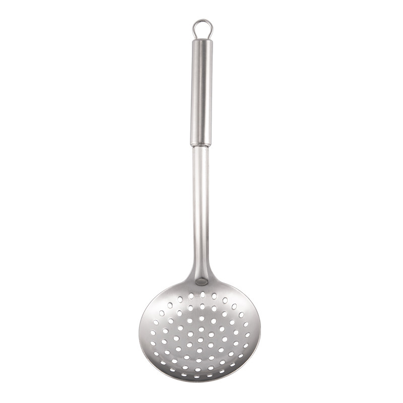 Stainless steel kitchen tool with stainless steel handle