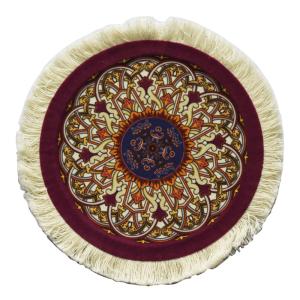 Quality CM-008 Natural Rubber Round Coasters Cloth Mat Drink Mats Coasterrug wholesale