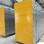 60kg 75mm aluminium steel sheet modified eps sandwich ceiling boards