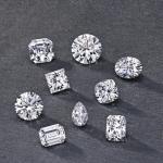 Certified Loose CVD Lab Grown Diamond Colorless Heart Shape Man Made