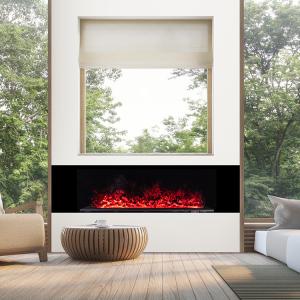 Quality 1600mm No Somoke Water Steam Fireplace 3D Vapor Burning Fire Fake Charcoal wholesale