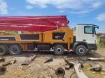 Compact Structure Putzmeister Concrete Pump Truck Cylinder Type Intelligent