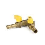 Leak Proof Gas Rated Ball Valve DN20-NPT Half Inch Gas Valve