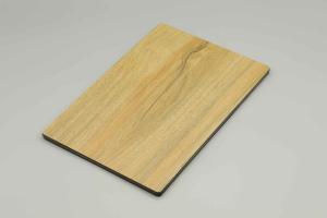 Quality Yellow Hickory Aesthetic Wooden Aluminum Composite Panel 3mm Acp Sheet Facade wholesale