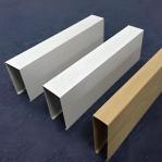 U Shape Stretch Aluminum Baffle Ceiling Soundproof Waterproof Metal False