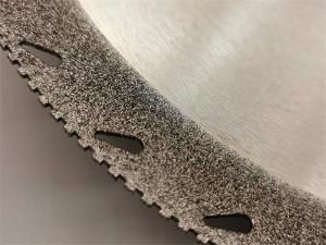 Quality Electroplated Cbn Diamond Wheel Customized Diameter 260 1.6 50 20 B80100 wholesale