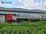 Dongfeng 50cbm 60cbm Semi Trailer Truck For Poultry Food Transport