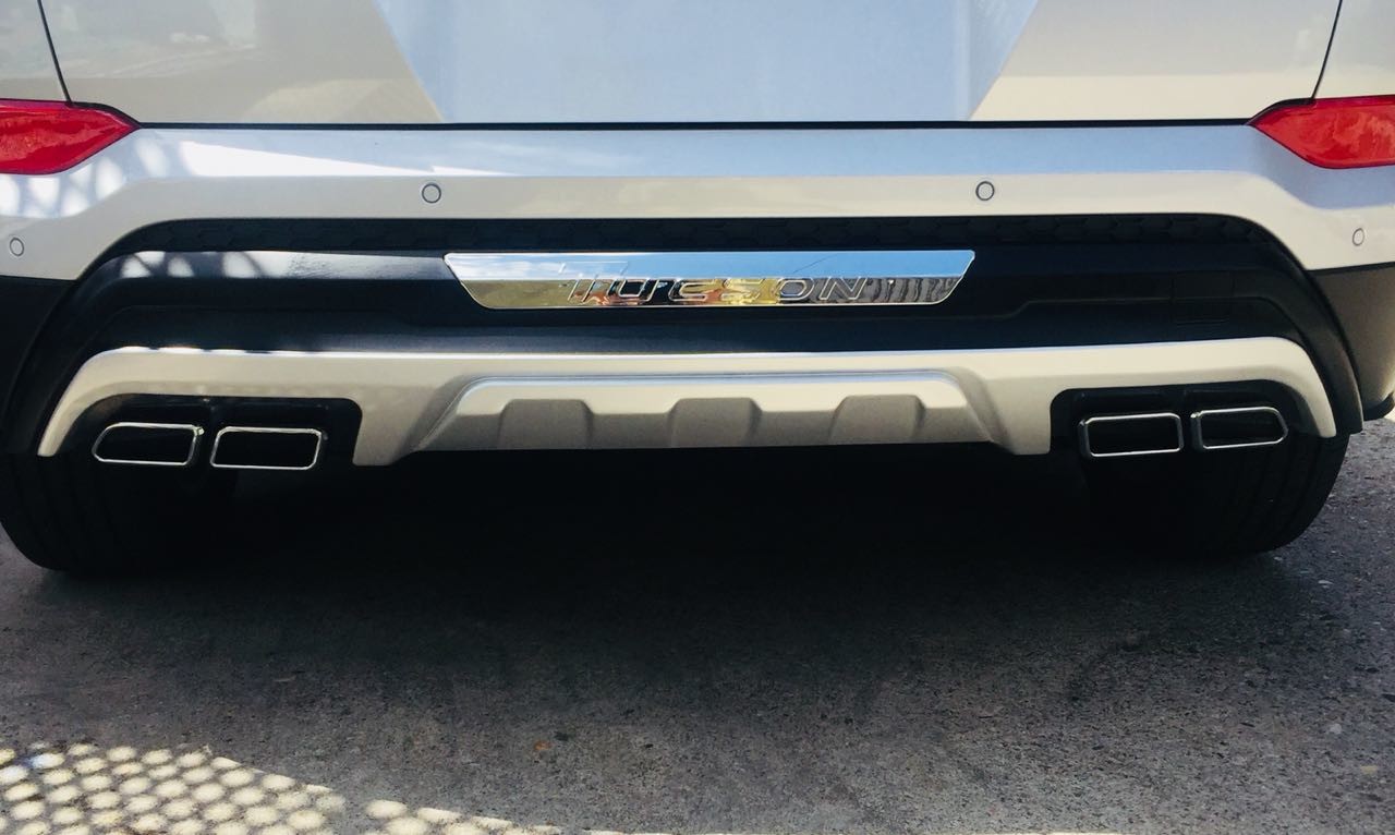 Plastic Rear Car Bumper Guard And Front Guard Fit HYUNDAI All New Tucson 2015 2016