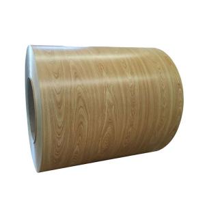 Quality Wooden Pattern Prepainted Galvanized Steel Coil wholesale