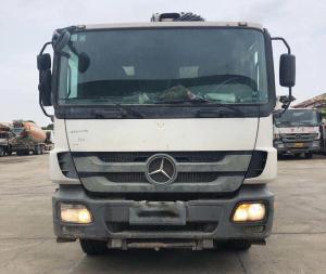 Quality White Used Zoomlion Concrete Pump Truck 52m 4 Axles Euro3 14.256L wholesale