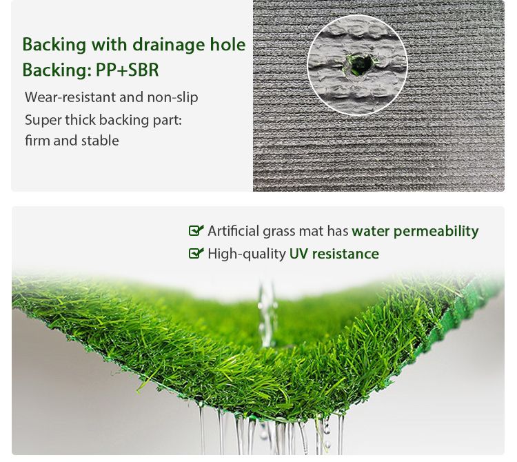 Easy to install synthetic grass for residential turf fields front garden lawn artificial grass walkways rugs