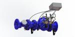 Low Energy Comsumption Pressure Management Valve Reduce Water Leakages