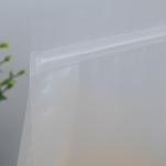 Smooth PET Resealable Flat Bottom Gusset Bags