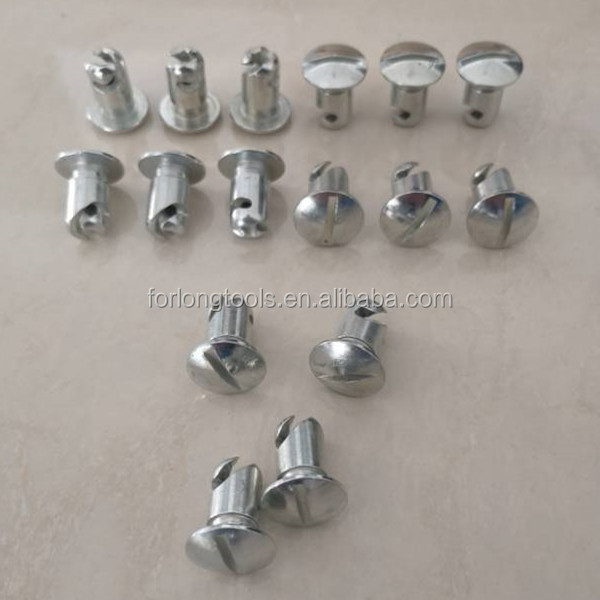 Universal 3/8" X1/2" STEEL UNDERCUT QUARTER TURN BUTTONS DZUS FASTENERS